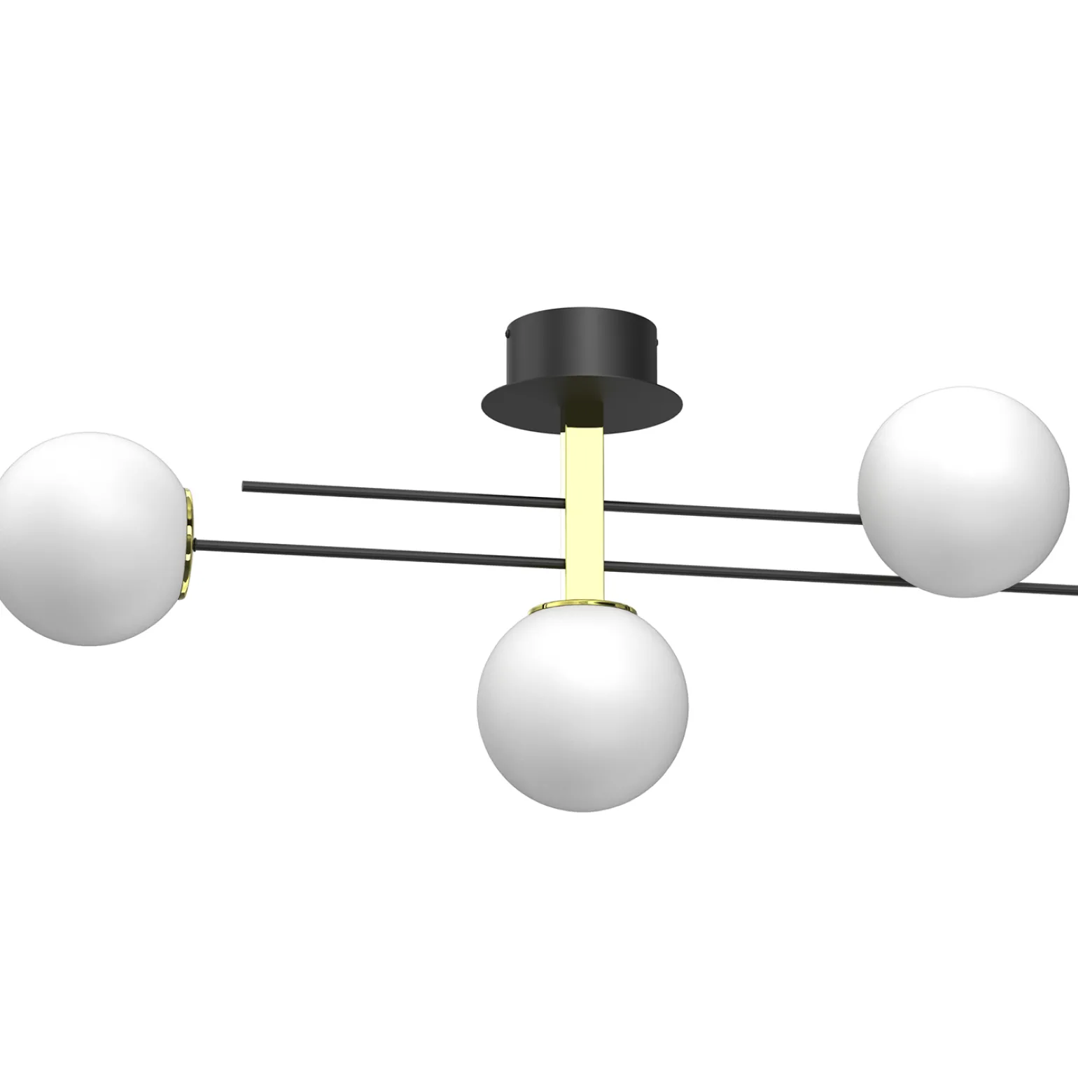 Sklep Kaja Ozdobna lampa sufitowa do sypialni LX 4559 SATELIT | Kaja Oświetlenie