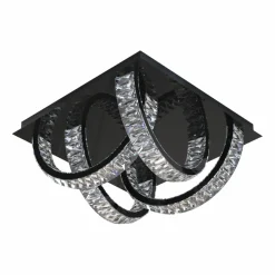 Sklep Kaja Ozdobna lampa sufitowa LED z kryształkami MX3274-4-3BCT TULA | Kaja