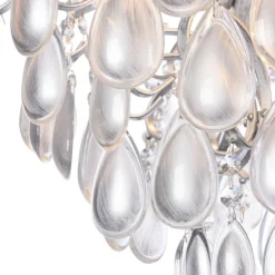 Sale Ozdobna lampa sufitowa, na żarówki E14 MOD056PL-04S z serii CHABROL Żyrandole Nowoczesne