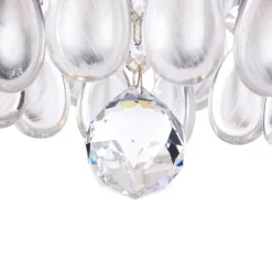 Sale Ozdobna lampa sufitowa, na żarówki E14 MOD056PL-04S z serii CHABROL Żyrandole Nowoczesne