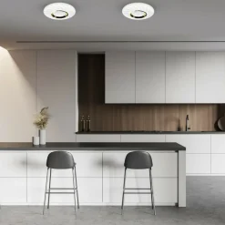 Sklep Kaja Ozdobna lampa sufitowa, plafon z pilotem ML7908 z serii TOKYO | Kaja Oświetlenie