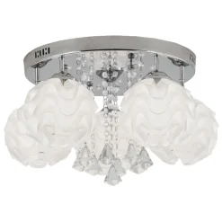 Hot Ozdobna lampa sufitowa z kryształkami LP-119/5C SADA | Kaja Żyrandole Nowoczesne