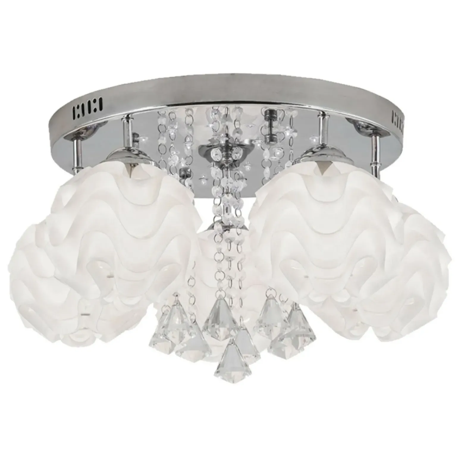 Hot Ozdobna lampa sufitowa z kryształkami LP-119/5C SADA | Kaja Żyrandole Nowoczesne