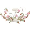 Sklep Kaja Ozdobna lampa sufitowa z motywem kwiatów LX 466 ROSE | Kaja