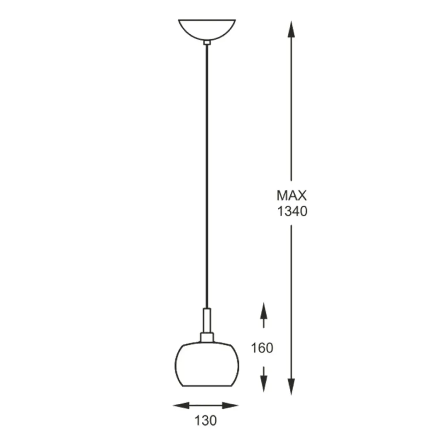 Store Ozdobna lampa wisząca nad wyspę P0076-01A-F4FZ CRYSTAL | Kaja Żyrandole Nowoczesne