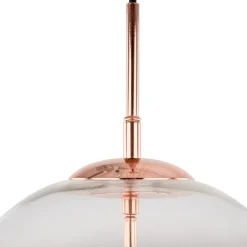 Best Ozdobna lampa z miedzianym kloszem MD-1712-3 LANILA | Kaja Oświetlenie Żyrandole Nowoczesne