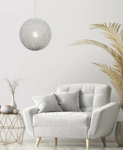 Sklep Kaja Ozdobna lampa z plecionym abażurem 31-26913 CARUBA | Kaja Oświetlenie