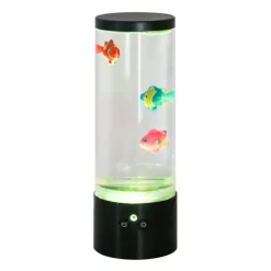 Sklep Kaja Ozdobna lampka stołowa z rybkami ZM 87946 AQUA | Kaja Oświetlenie