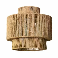 Best Ozdobna, pleciona lampa w stylu eco ABR-LW14-BH-E27 BOHO | Kaja Żyrandole Nowoczesne