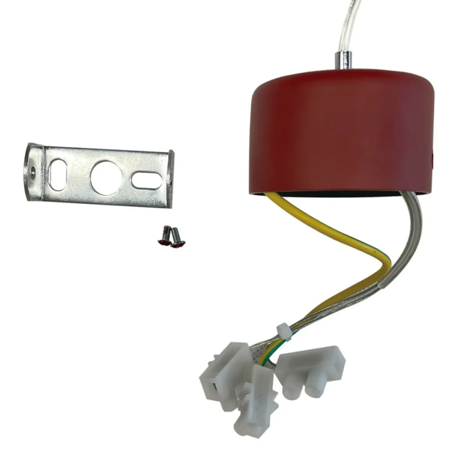 Fashion Ozdobna, punktowa lampa wisząca tuba LP-894/1P RED LUNGO | Kaja Żyrandole Nowoczesne