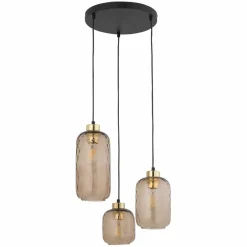 Fashion Ozdobna, stylowa lampa wisząca do sypialni TK 4576 PESCARA | Kaja Żyrandole Nowoczesne