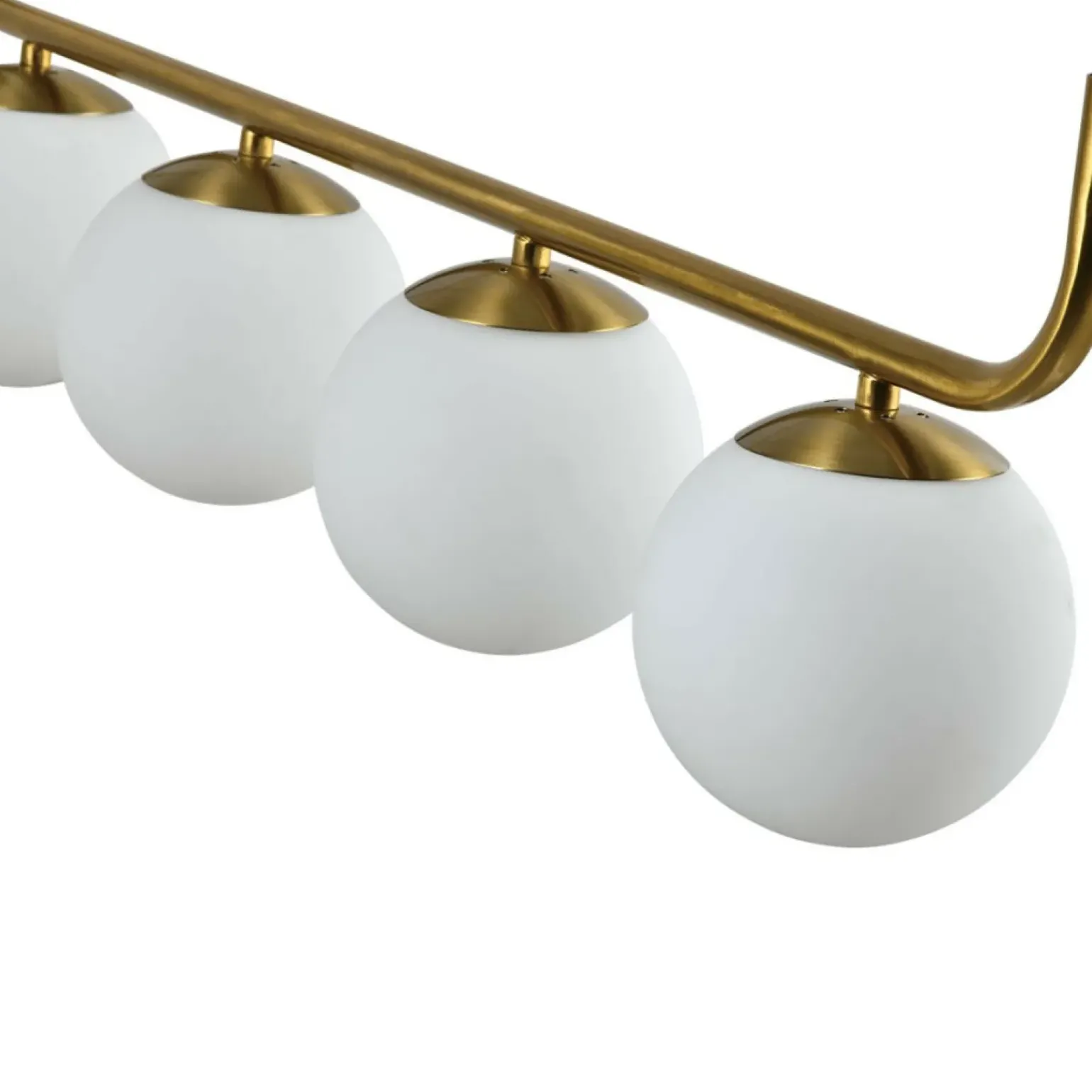 Fashion Ozdobna, złota lampa wisząca nad stół LP-005/4L GD ALISA | Kaja Żyrandole Nowoczesne