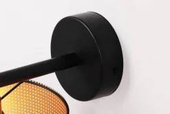 Sklep Kaja Ozdobny, ażurowy kinkiet ścienny ze złotym wnętrzem K-5294 z serii VEGA