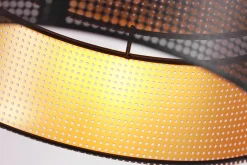 Sklep Kaja Ozdobny, ażurowy kinkiet ścienny ze złotym wnętrzem K-5294 z serii VEGA