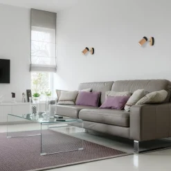 Sklep Kaja Ozdobny, drewniany kinkiet ścienny na przegubieMLP9013 z serii BARON | Kaja Oś