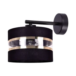 Sklep Kaja Ozdobny kinkiet ścienny, dwukolorowy abażur K-5204 z serii NICEA |Kaja