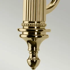 Sklep Kaja Ozdobny kinkiet ścienny, mosiądz BATH-CARROLL1-PB z serii CARROLL