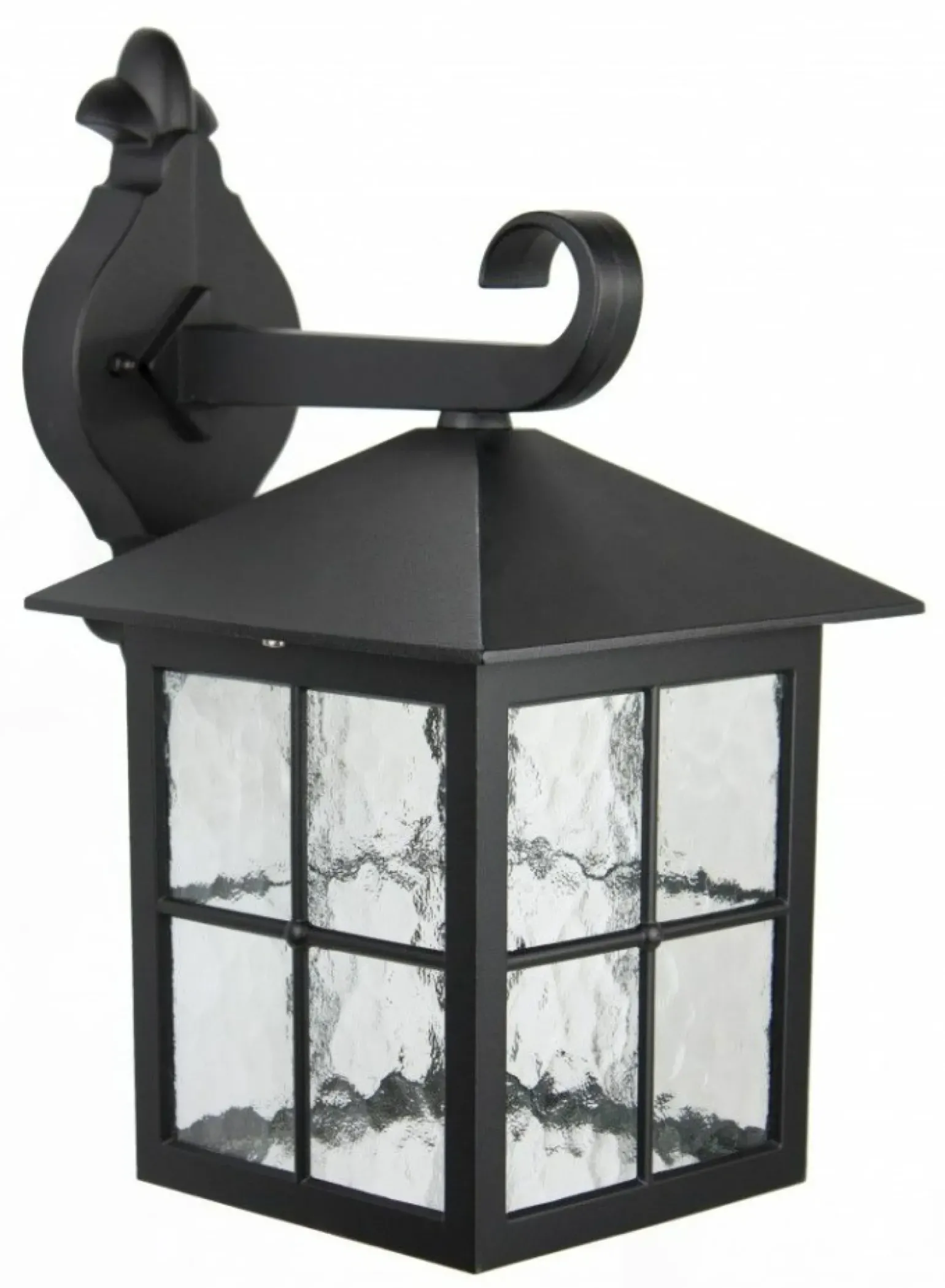 Sklep Kaja Ozdobny kinkiet elewacyjny, szkło lodowe K 3012/1/KW z serii WENECJA | Kaja Oświ