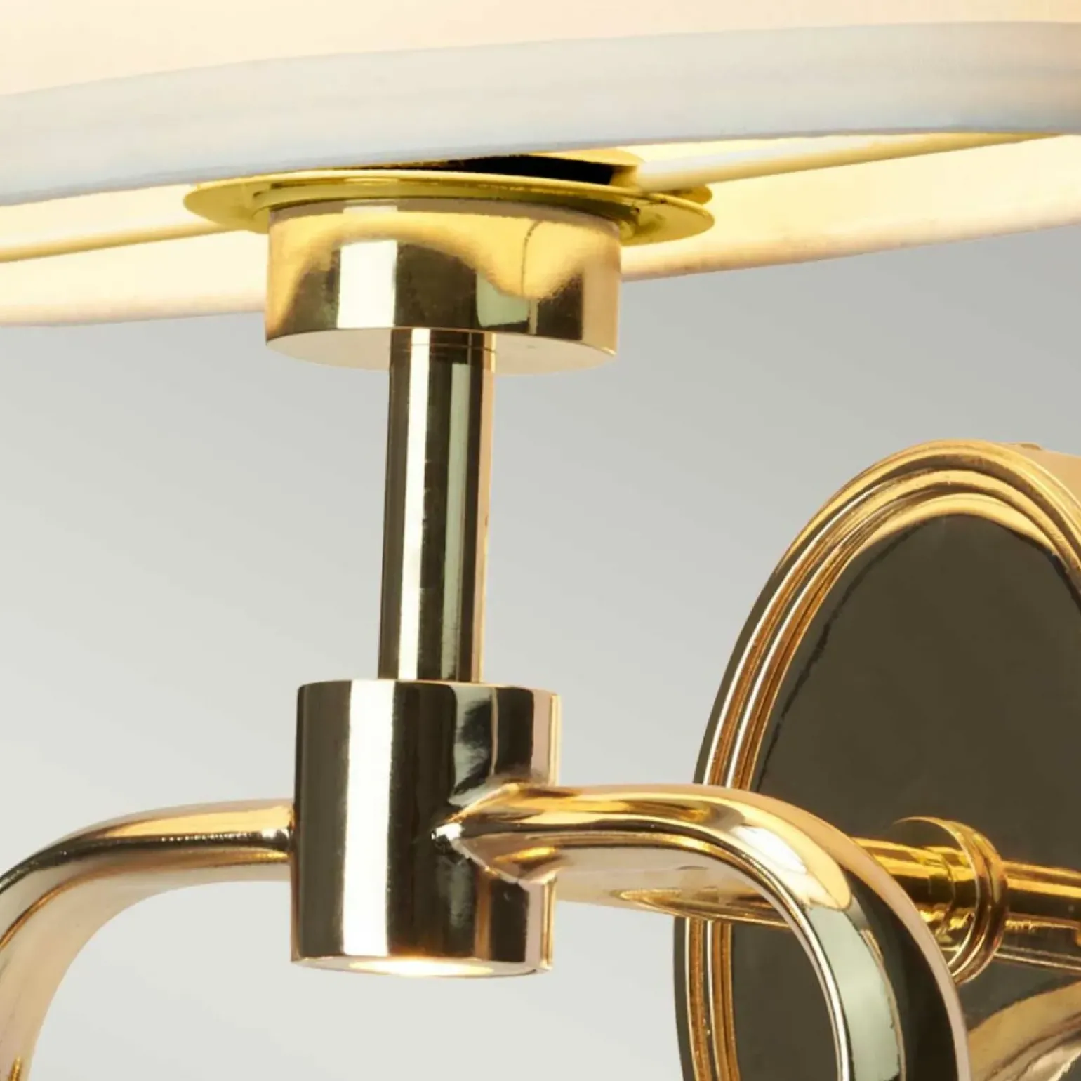 Sklep Kaja Ozdobny kinkiet, złoty stelaż BATH-FALMOUTH-FG z serii FALMOUTH