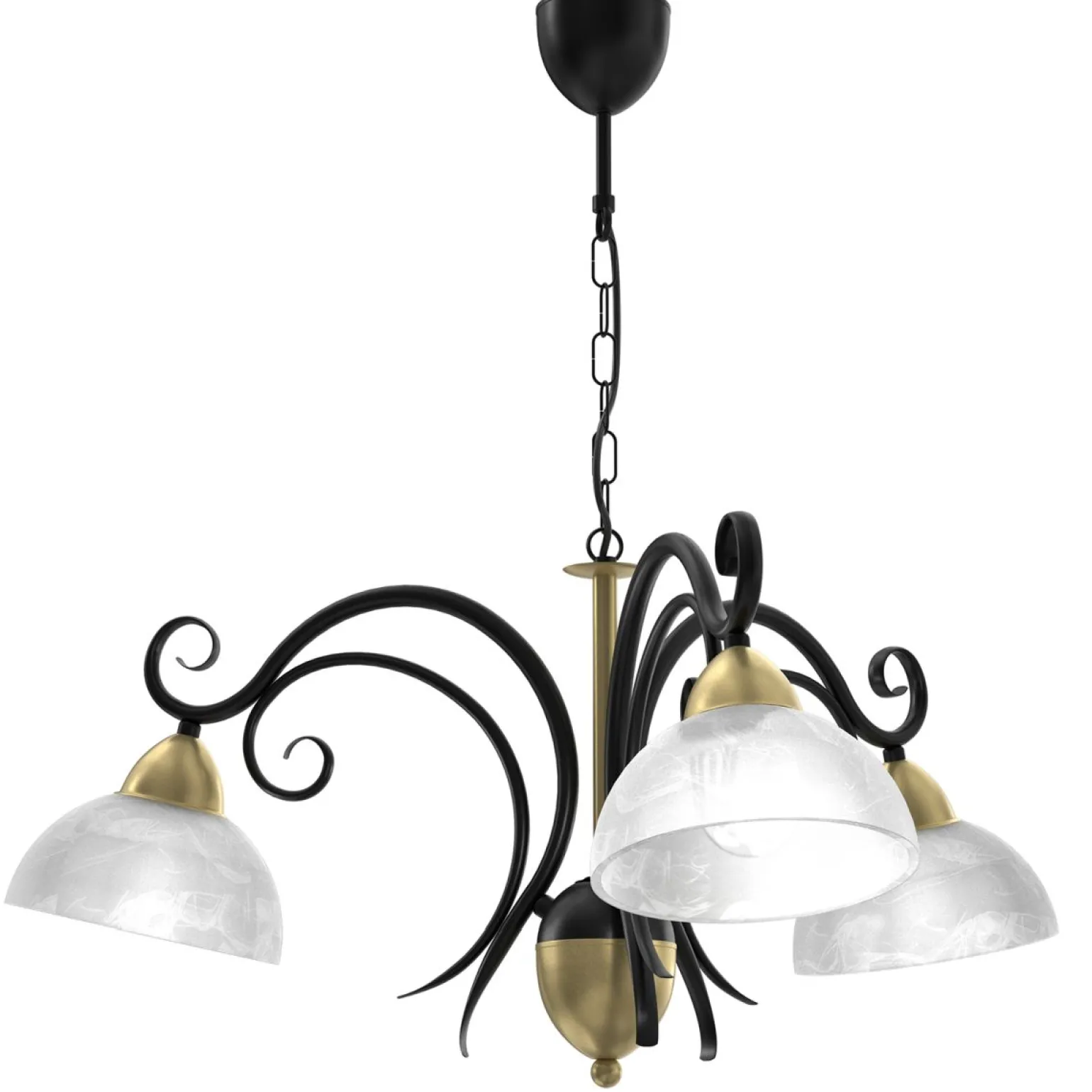 Sklep Kaja Ozdobny żyrandol do salonu w stylu vintage LX 5979 AURORA | Kaja