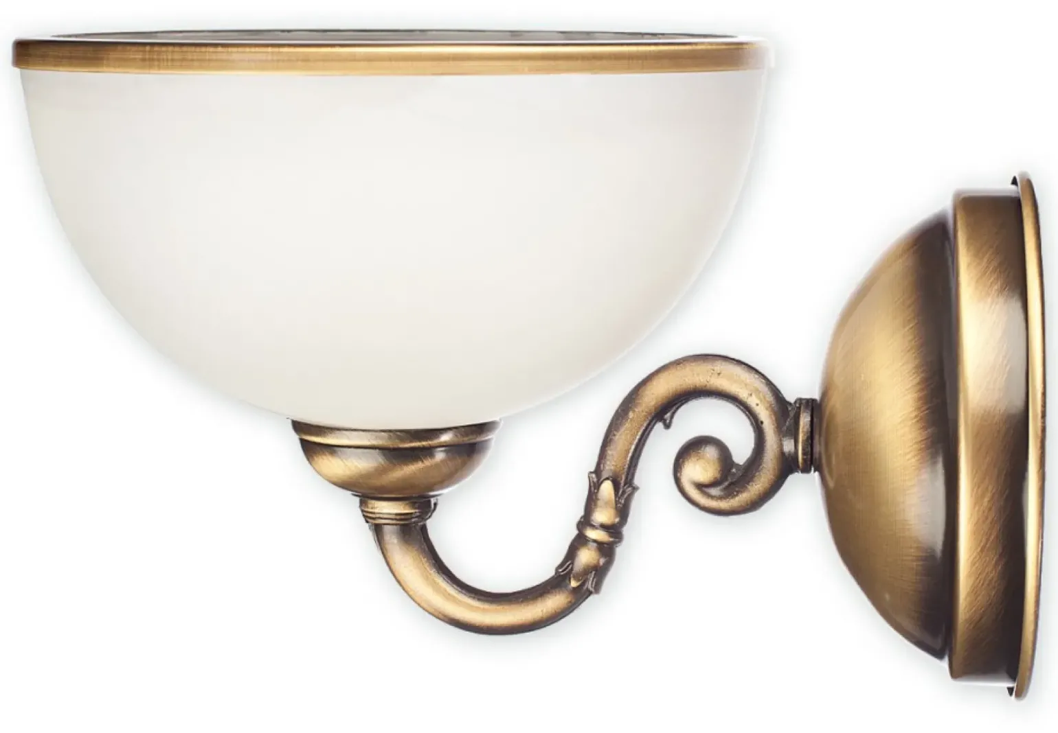 Sklep Kaja Patynowa lampa z mlecznym kloszem O2080 K1 PAT SATO | Kaja Oświetlenie