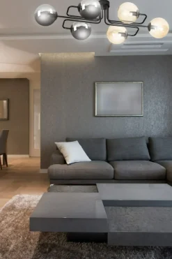 Store Personalizowana lampa sufitowa z kloszami 834/6A2 | Kaja Oświetlenie Żyrandole Nowoczesne