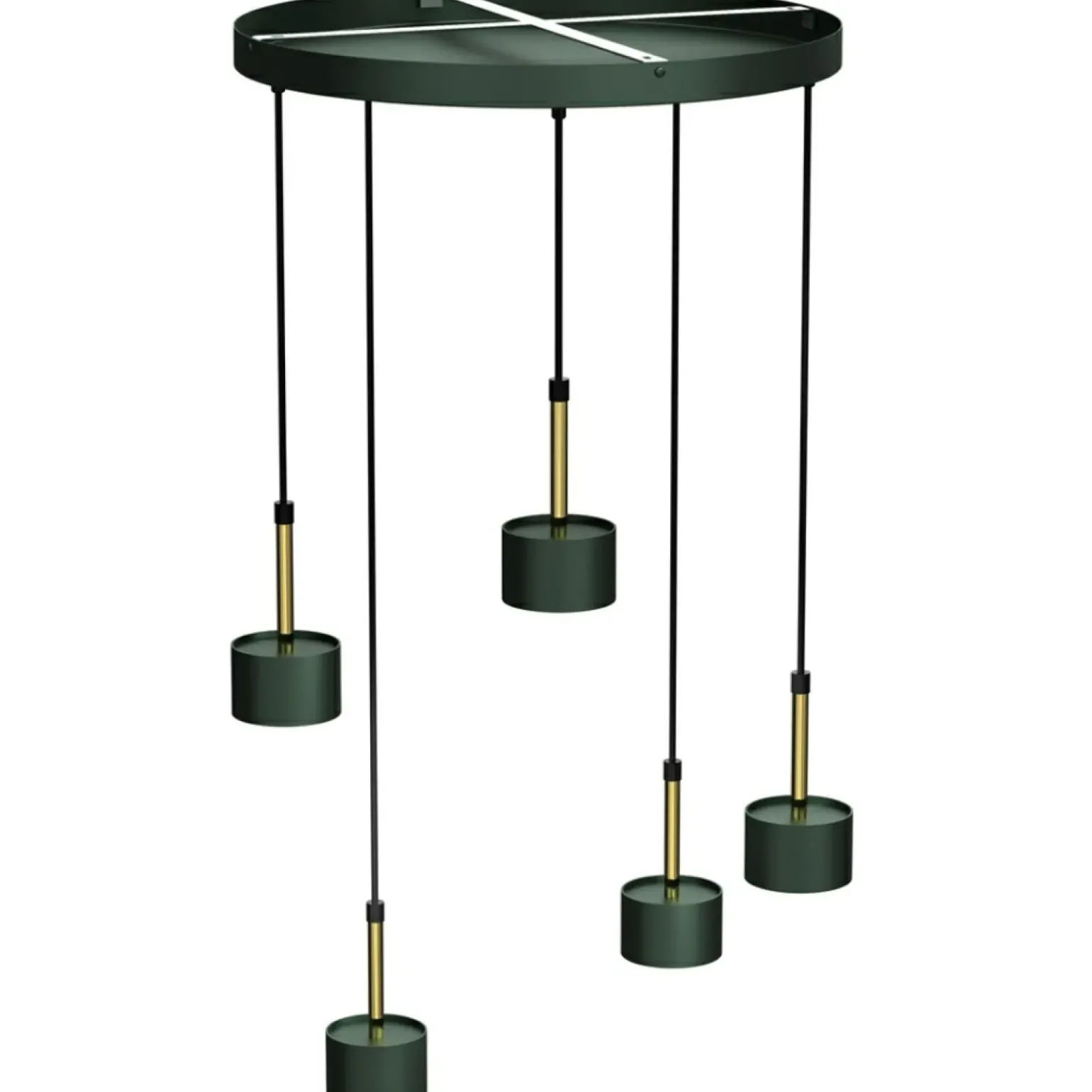 Outlet Pięć punktów świetlnych, lampa wisząca MLP7769 z serii ARENA | Kaja Oświetlenie Żyrandole Nowoczesne