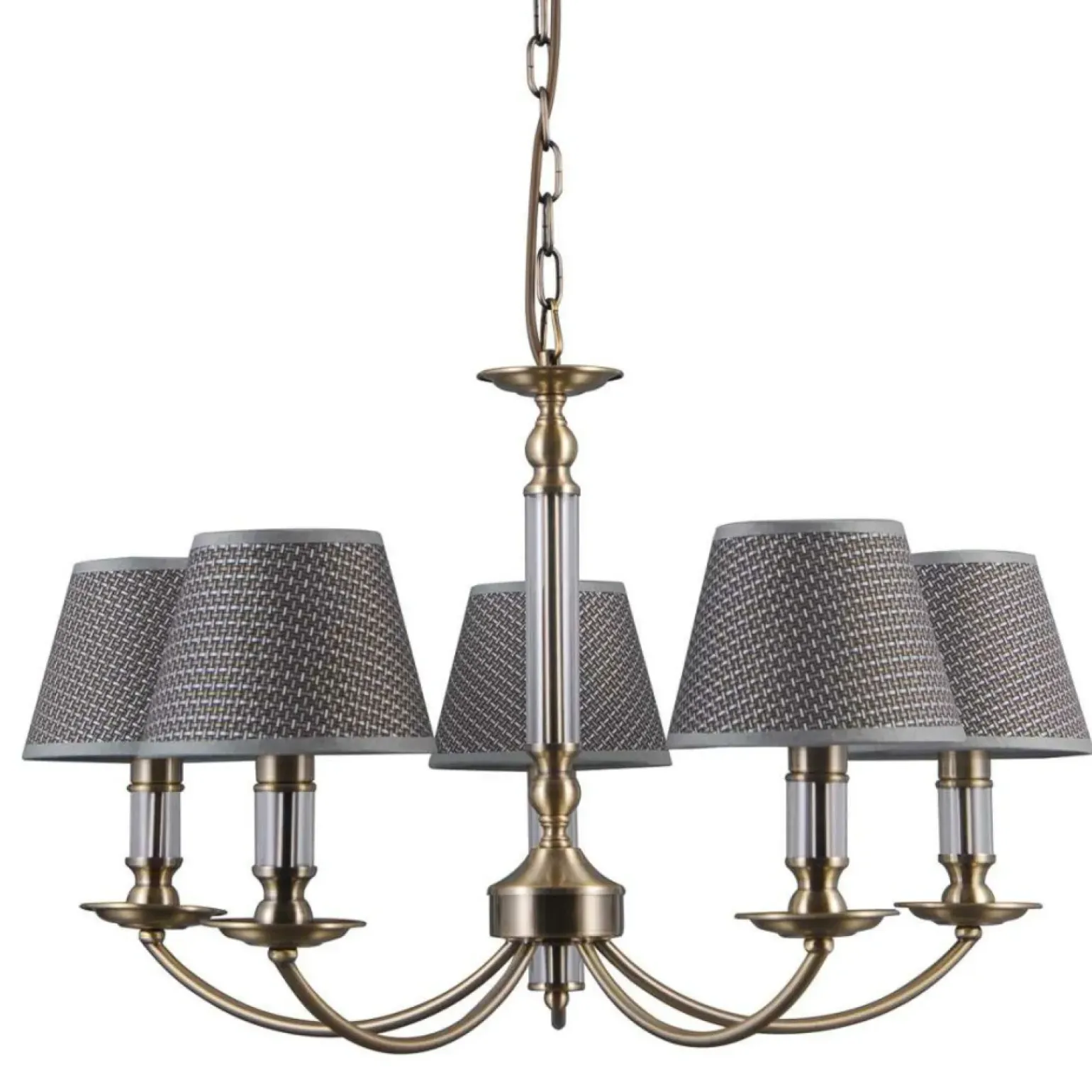 Best Pięcioramienny żyrandol antyczny brąz PND-43272-5 ZANOBI | Kaja Żyrandole Nowoczesne