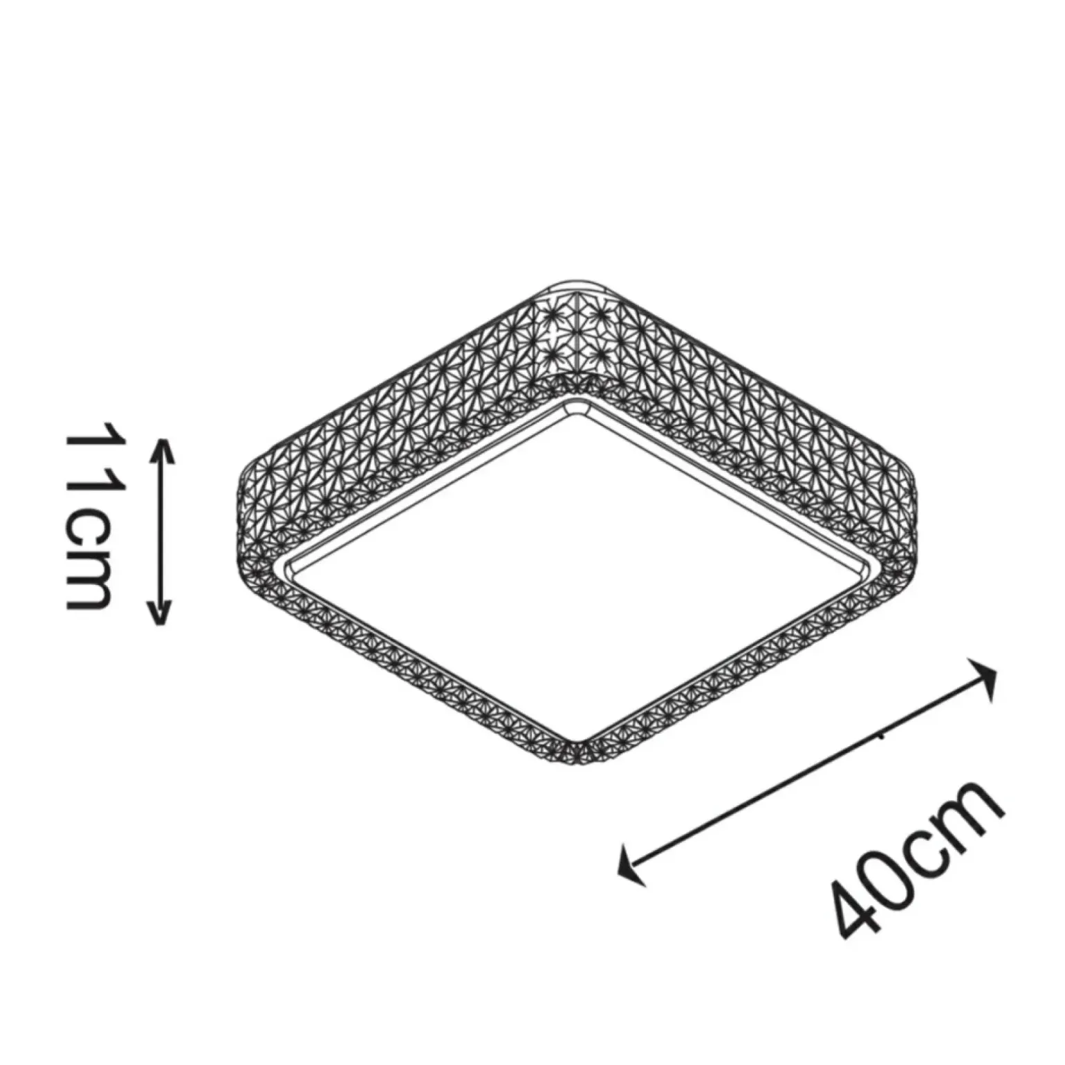 Sklep Kaja Plafon CL15068SQ-D40 z serii MOA| Kaja Oświetlenie