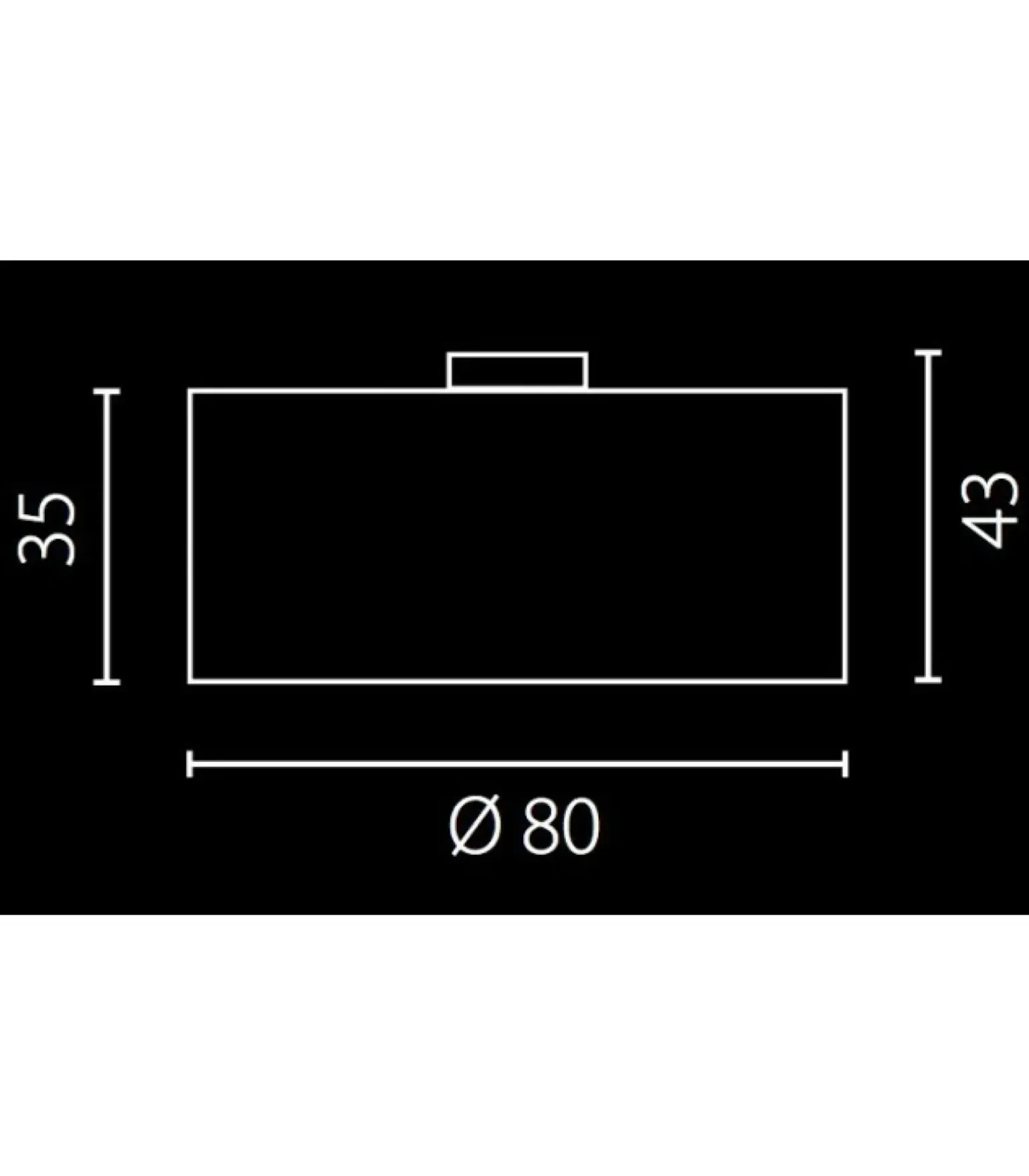 Sklep Kaja Plafon ⌀80cm z prążkowanym, białym abażurem 67542 NODO | Kaja