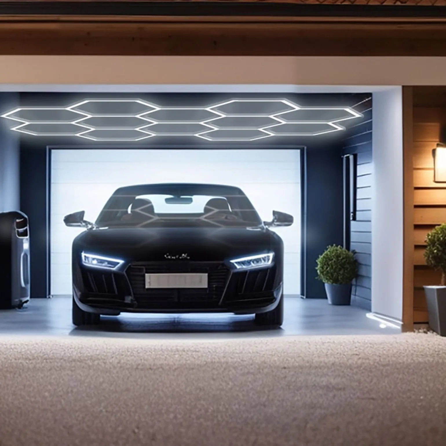 Sklep Kaja Plafon ELD heksagony LP-0109/3C 4K GEOMETRIC SYSTEM | Kaja Oświetlenie