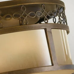 Sklep Kaja Plafon, lampa w kolorze brązu FE-JUSTINE-F z serii JUSTINE