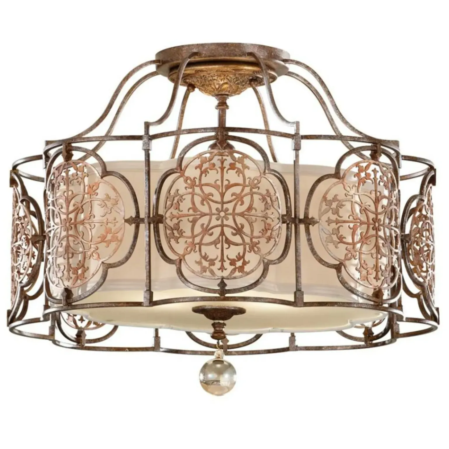 Sklep Kaja Plafon, lampa w stylu vintage FE-MARCELLA-SF z serii MARCELLA