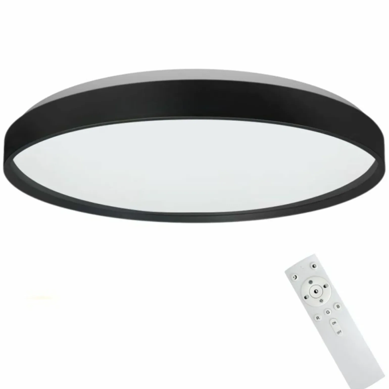 Sklep Kaja Plafon LED sterowany pilotem, kolorowe światło ML9965 RONDO | Kaja