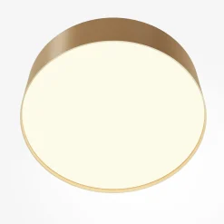 Sklep Kaja Plafon LED w kolorze złota, moc 24W C032CL-24W3K-RD-MG z serii ZON