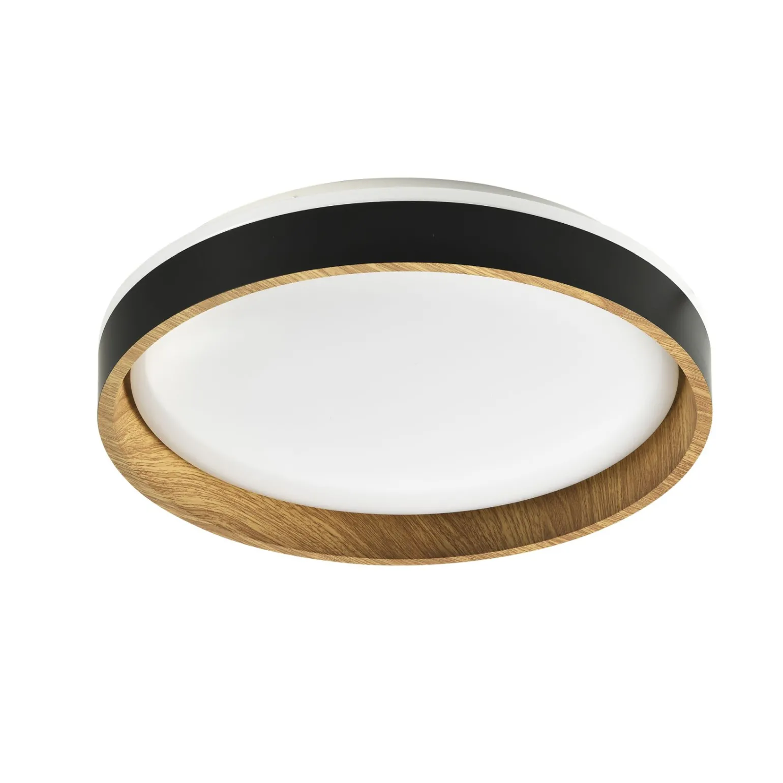 Sklep Kaja Plafon LED z drewnianą obręczą CL2204003-390MBWT BOIS | Kaja