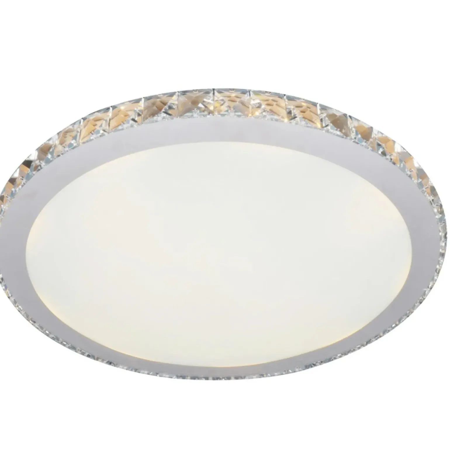 Sklep Kaja Plafon LED z kryształowym brzegiem ⌀38cm AZ1592 GALLANT | Kaja
