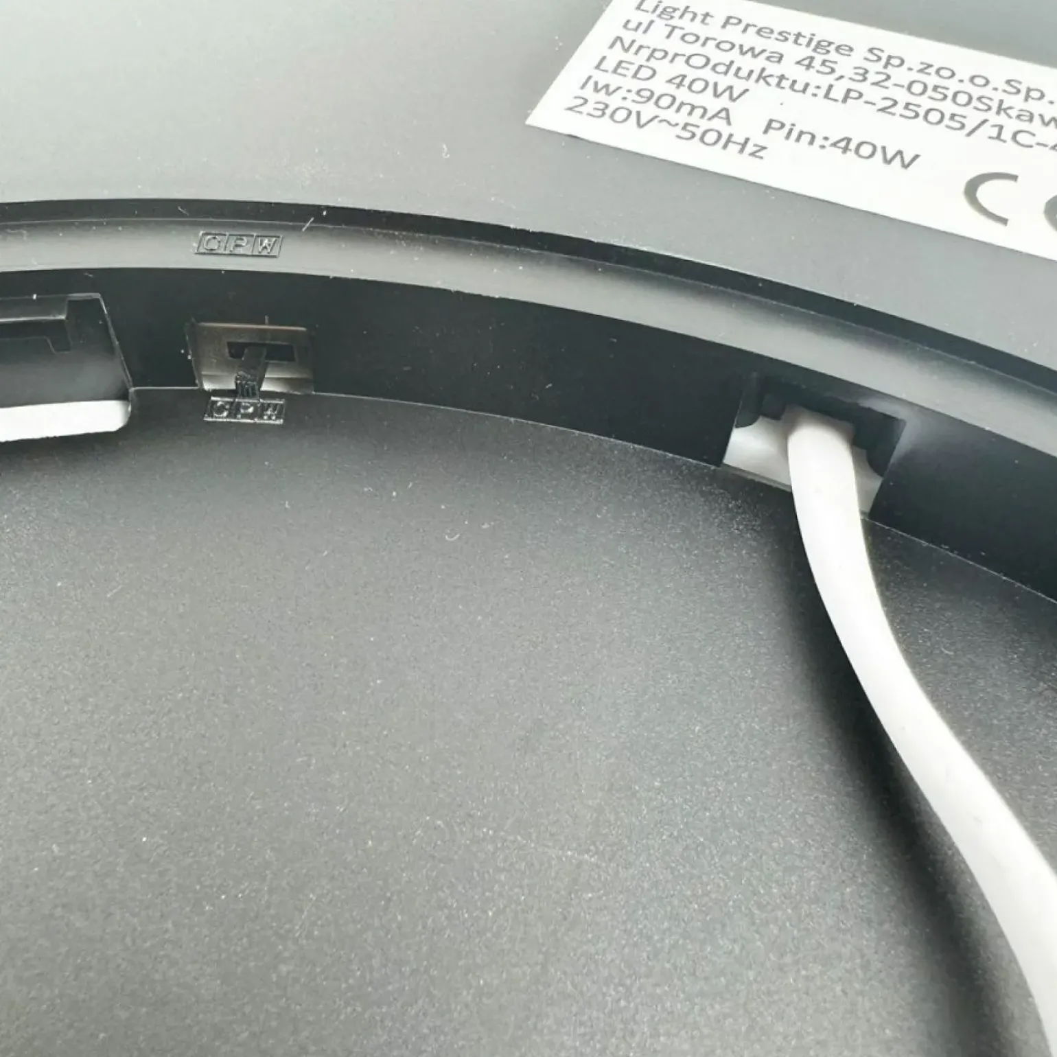 Sklep Kaja Plafon LED ze zmienną barwą ⌀30cm LP-2505/1C-30 BK CALIFORNIA | Kaja