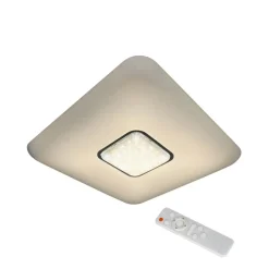 Sklep Kaja Plafon ledowy z pilotem, kształt kwadratu ML4402 z serii YAX | Kaja Oświetlenie
