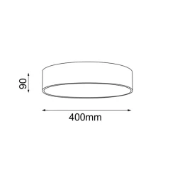 Sklep Kaja Plafon na klasyczne żarówki E27 ⌀40cm ANT 1248 SENGO | Kaja