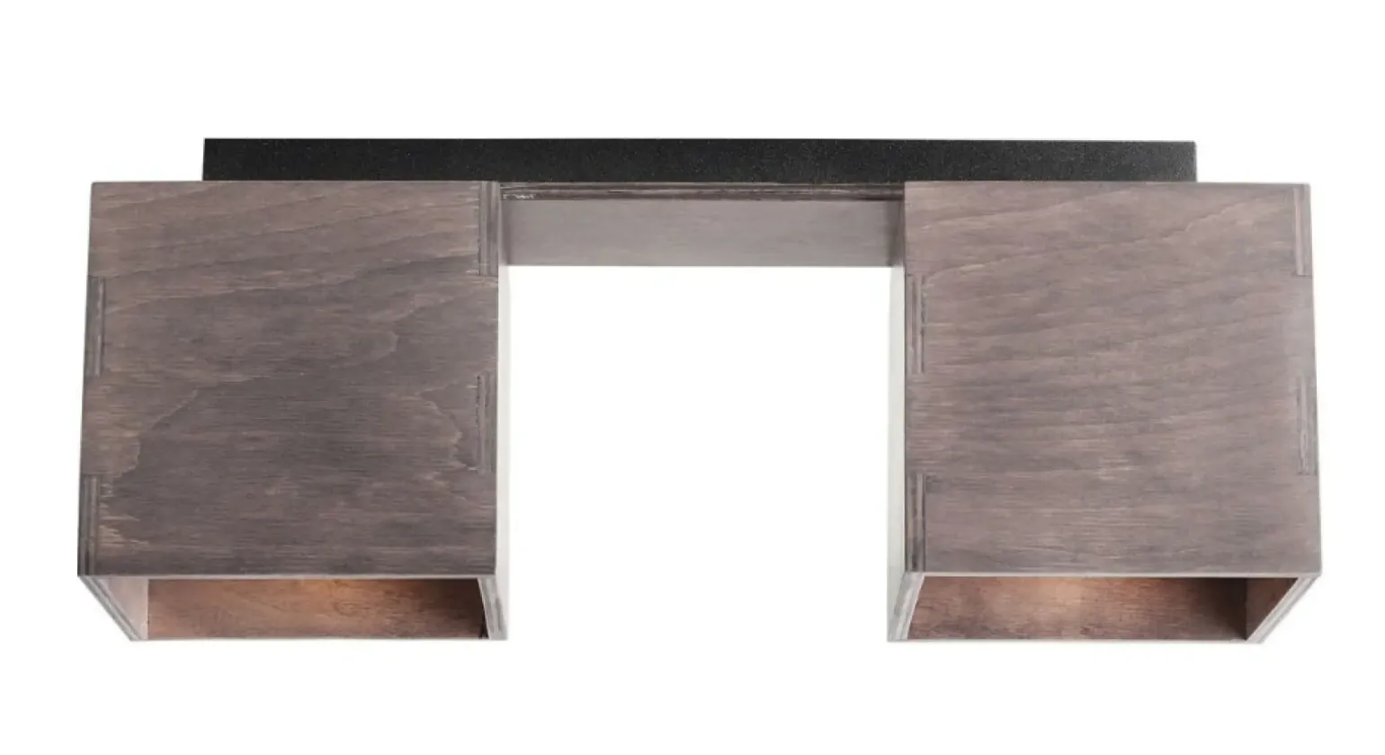 Sklep Kaja Plafon na listwie ciemnoszary kostki 982PL/H21 2-PŁ BIT | Kaja