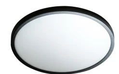 Sklep Kaja Plafon okrągły czarny 40cm LED 3000K AZ4247 MALTA | Kaja Oświetlenie