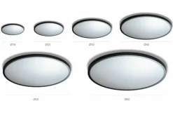 Sklep Kaja Plafon okrągły czarny 40cm LED 3000K AZ4247 MALTA | Kaja Oświetlenie