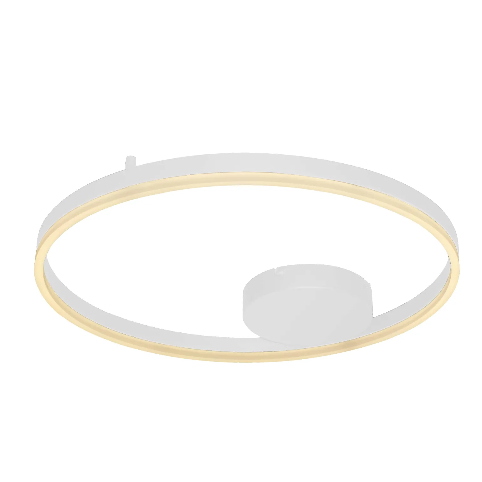 Sklep Kaja Plafon otwarta obręcz LED w kolorze białym ⌀60cm AZ4966 HALO | Kaja