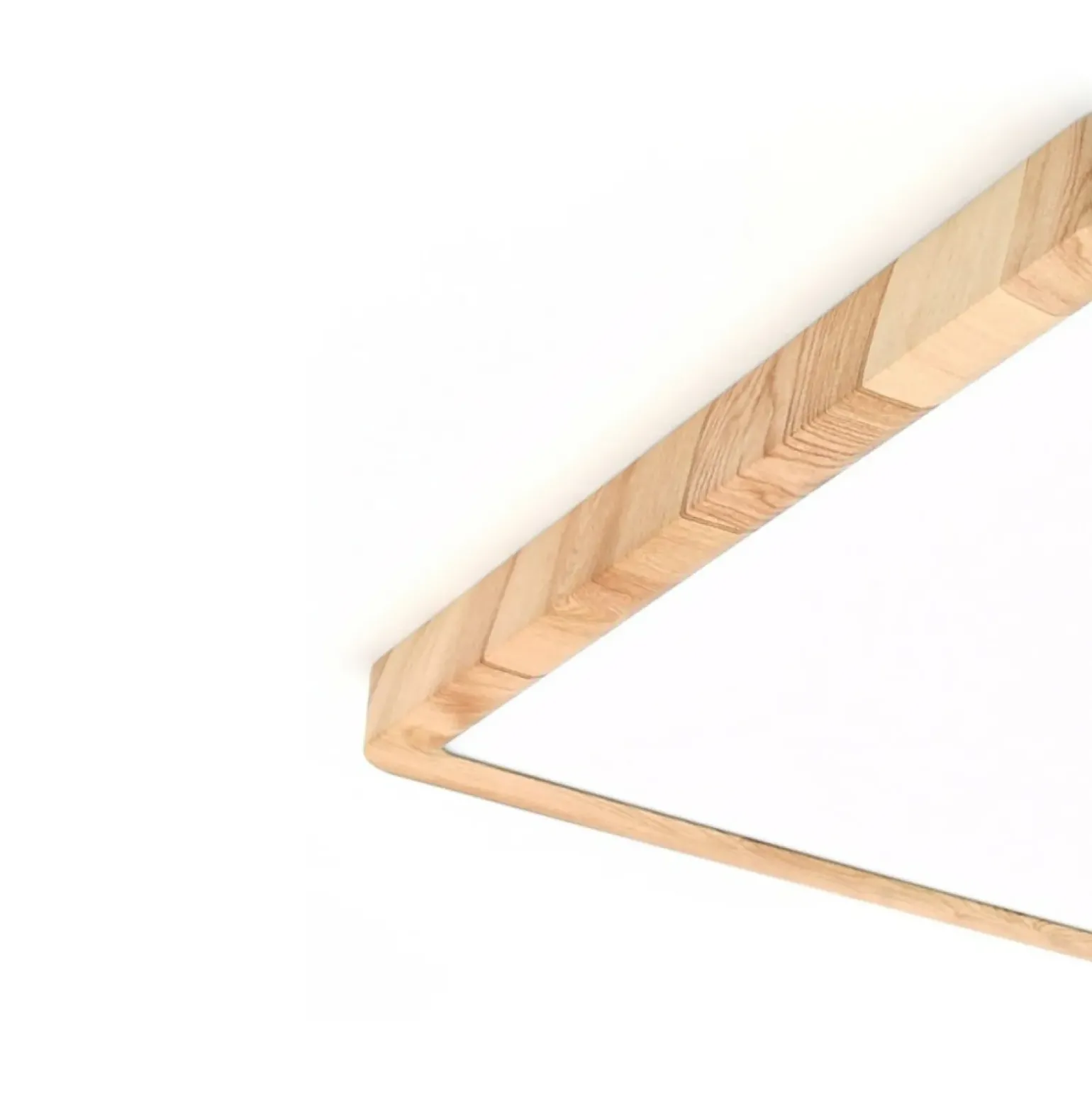 Sklep Kaja Plafon sufitowy, drewniana oprawa PLF-63827-300L-24W-WO z serii OLBIS