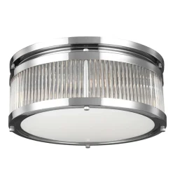 Sklep Kaja Plafon sufitowy, ryflowane szkło FE-PAULSON-F-M z serii PAULSON