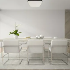 Sklep Kaja Plafon w kształcie kwadratu z czarnym paskiem ML7971 z serii NEMO | Kaja Oświetl