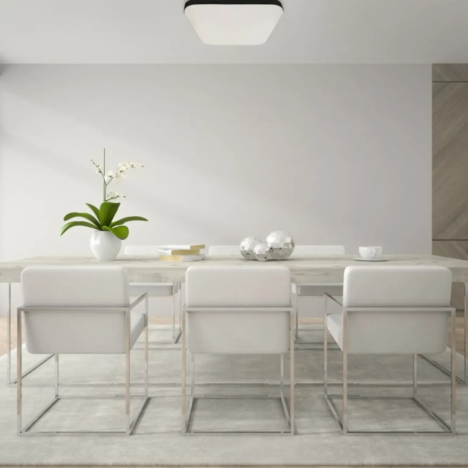 Sklep Kaja Plafon w kształcie kwadratu z czarnym paskiem ML7971 z serii NEMO | Kaja Oświetl