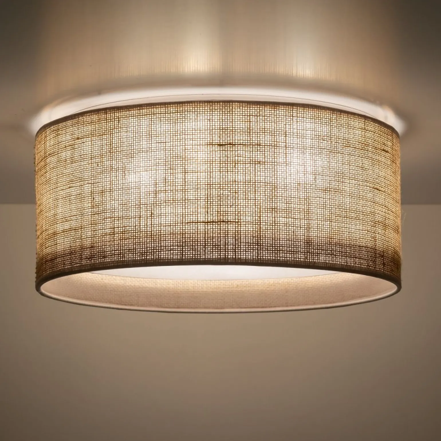 Sklep Kaja Plafon w stylu naturalnym, idealny do sypialni TK 5798 JUTA | Kaja