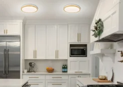 Sklep Kaja Plafon z drewnianym elementem, do korytarza 13-75109 z serii GANDAVA | Kaja Oświ